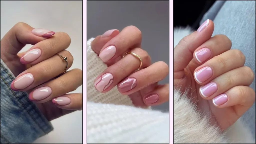 Fall Pink Nail Ideas