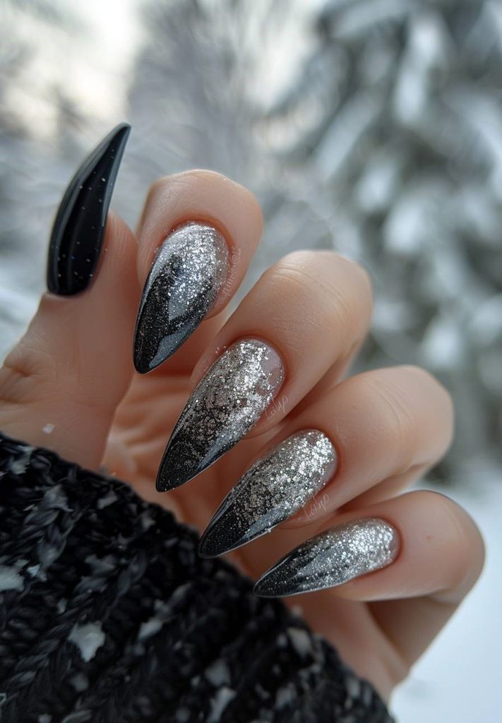 Sparkling Slate Winter Look
