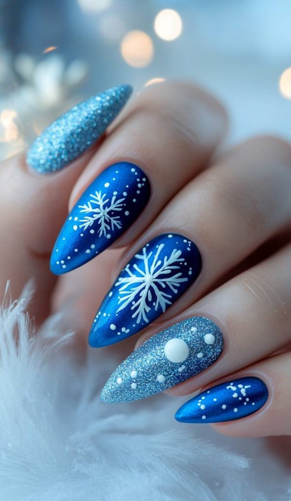 15. Icy Snowflakes
