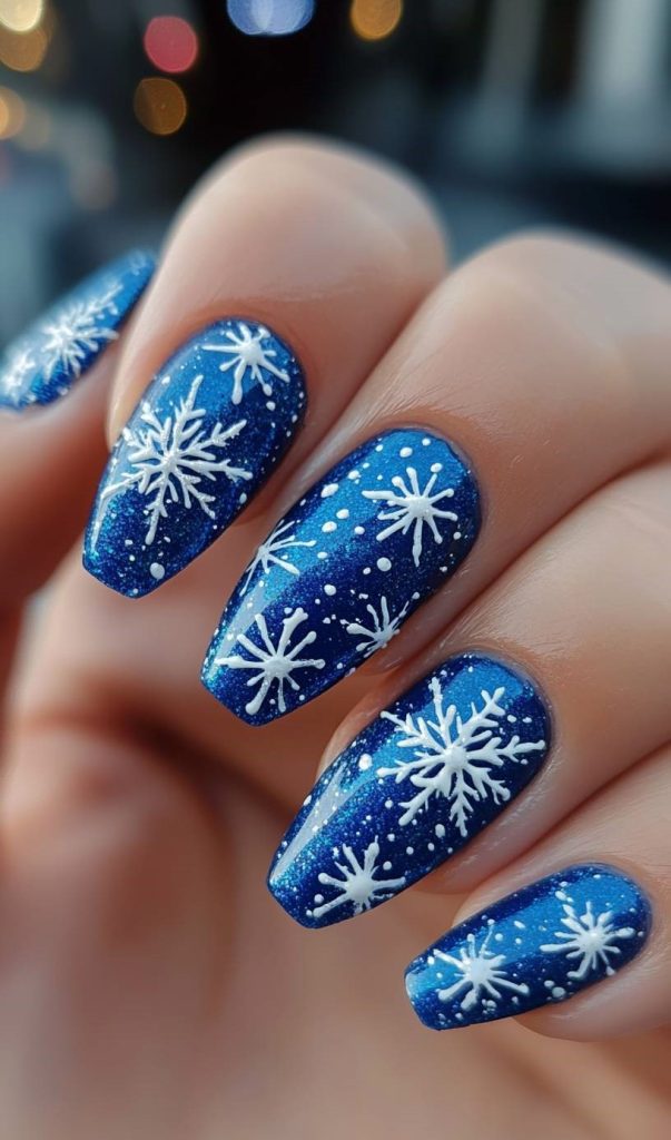 17. Starry Snowflakes
