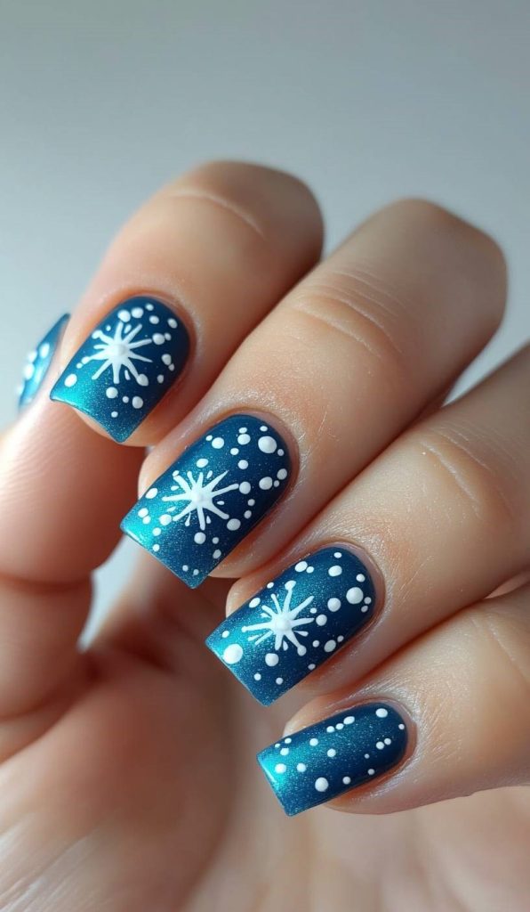 3. Snowflake Sparkle
