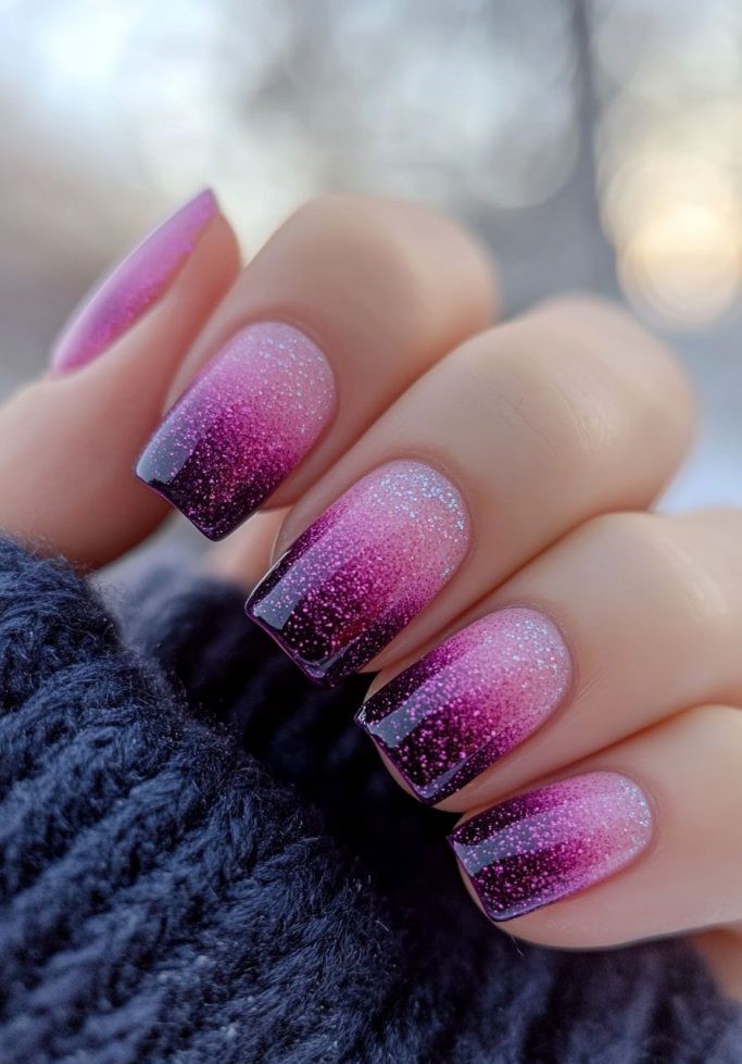 10. Gradient Fuchsia Glow
